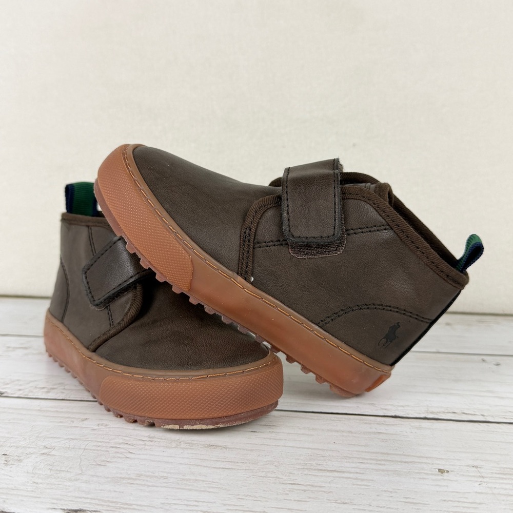 Polo Ralph Lauren Toddler 7 Sneakers Easy On Dress Boots